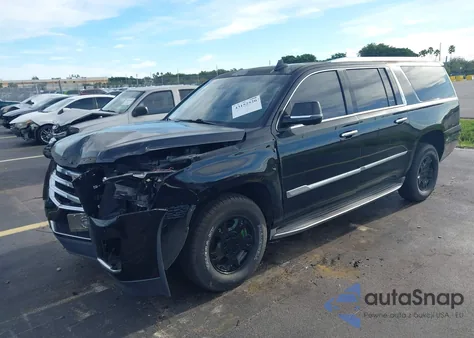 2015 Cadillac Escalade Esv Luxury from USA, damaged, VIN 1GYS3SKJXFR585203